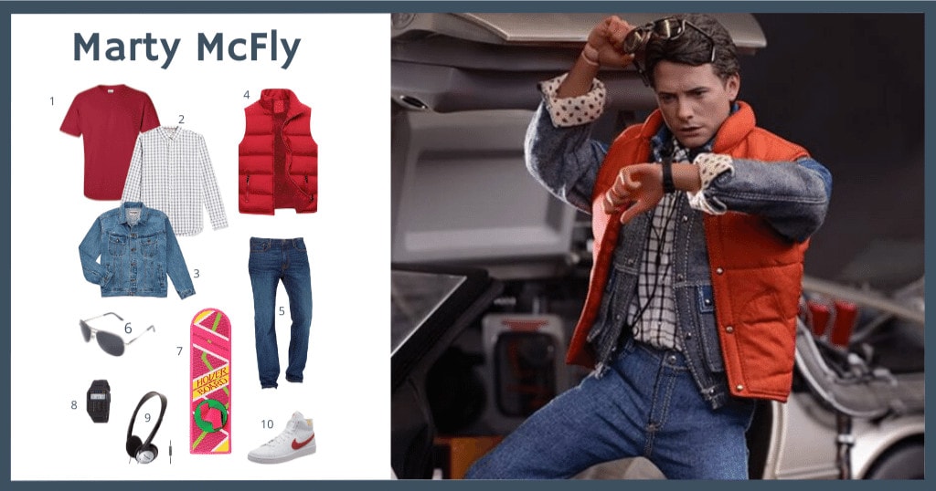 DIY Marty McFly Costume Ideas 2023|Cosplay And Halloween Ideas