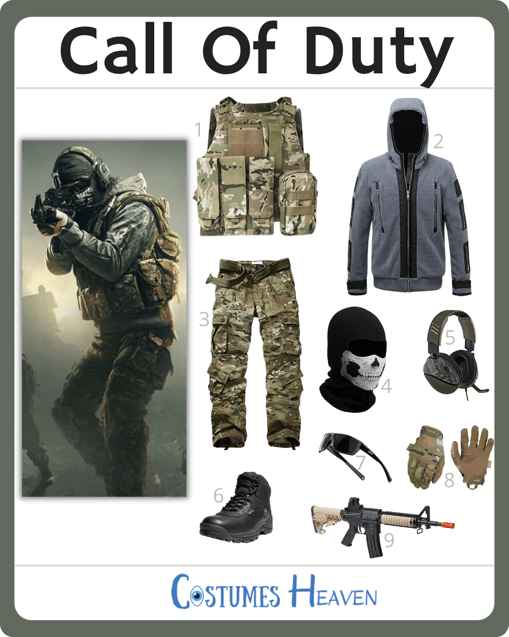 call of duty halloween costumes