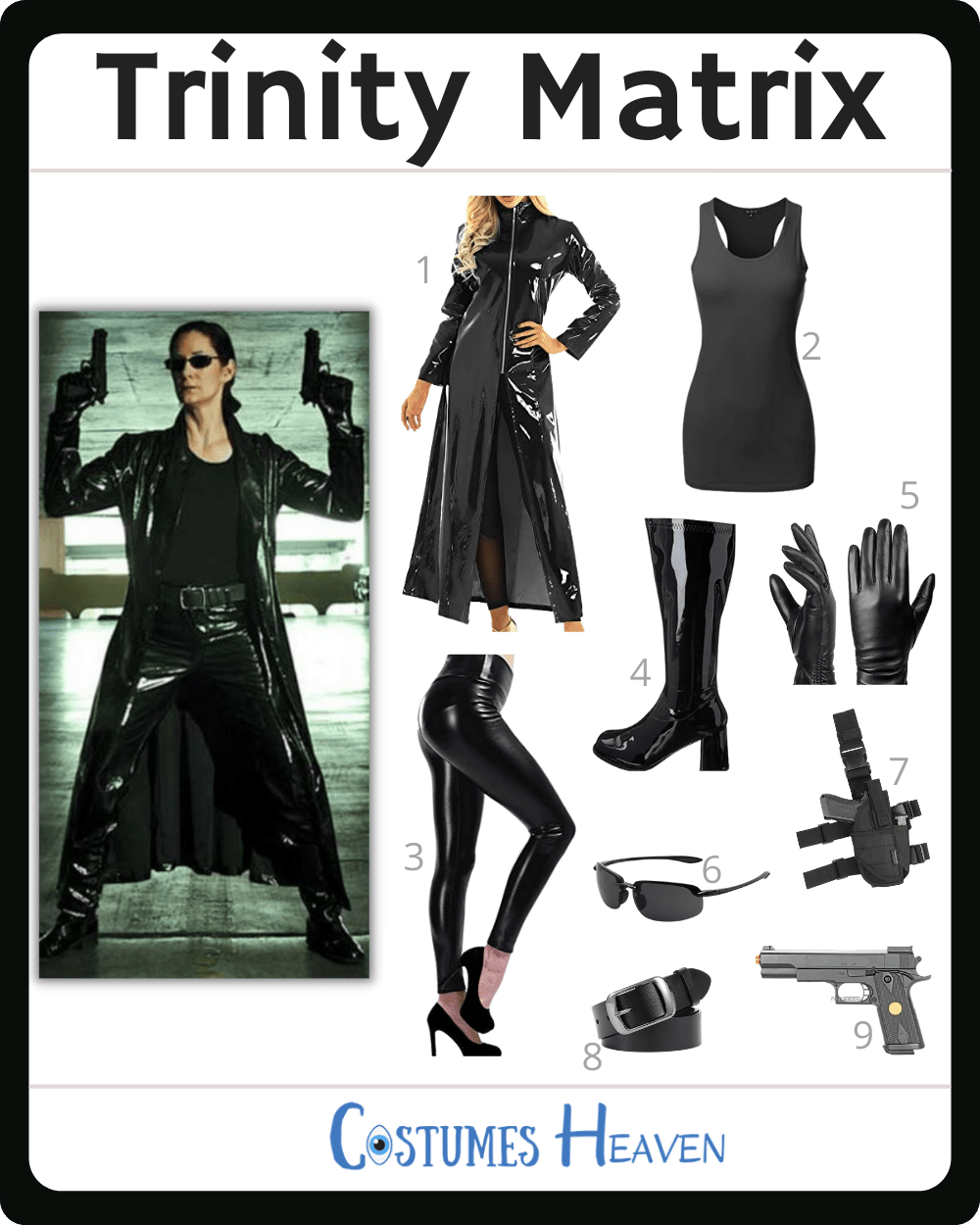DIY Trinity Matrix Costume Ideas [2023] For Cosplay & Halloween