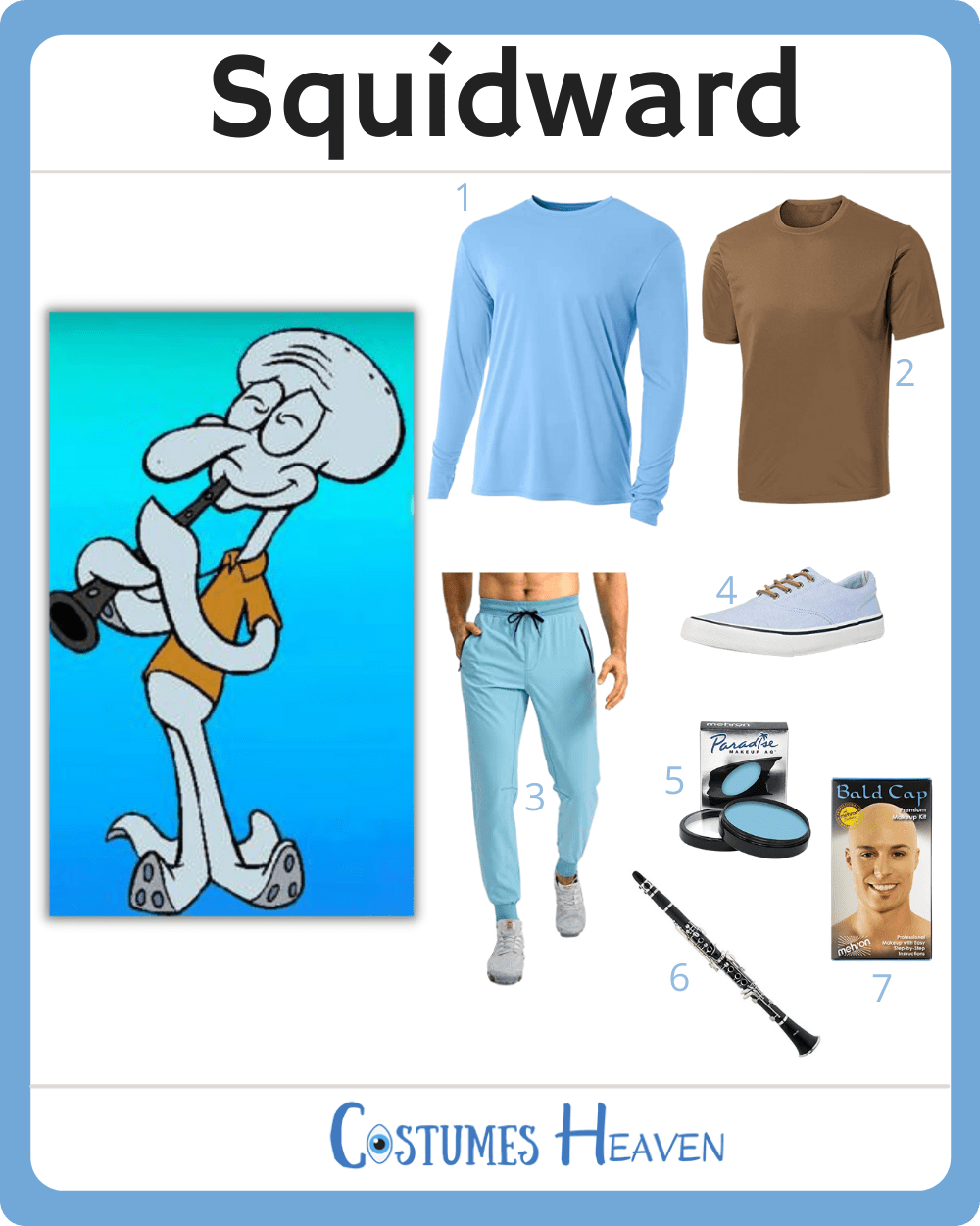 Squidward costume