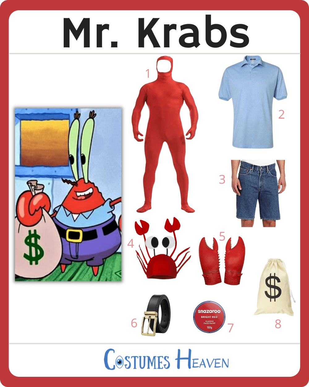 Mr. Krabs costume