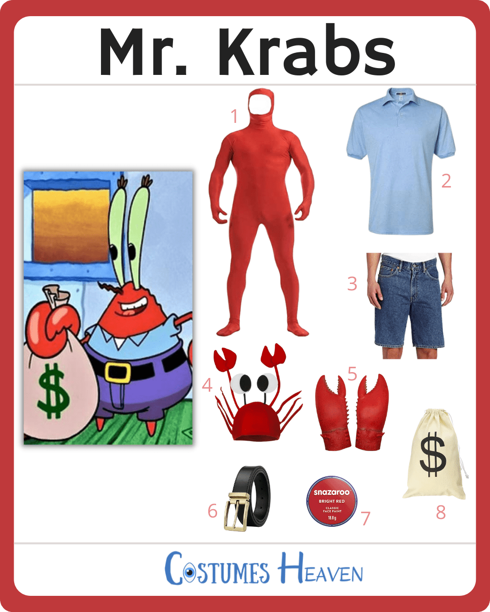 Mr. Krabs costume<span class="rmp-archive-results-widget rmp-archive-results-widget--not-rated"><i class=" rmp-icon rmp-icon--ratings rmp-icon--star "></i><i class=" rmp-icon rmp-icon--ratings rmp-icon--star "></i><i class=" rmp-icon rmp-icon--ratings rmp-icon--star "></i><i class=" rmp-icon rmp-icon--ratings rmp-icon--star "></i><i class=" rmp-icon rmp-icon--ratings rmp-icon--star "></i> <span>0 (0)</span></span>