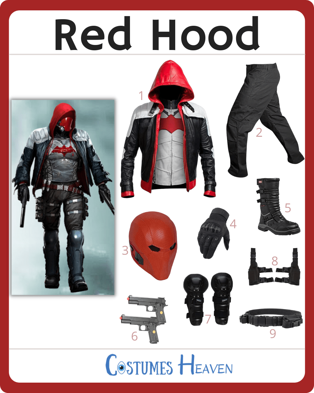 red hood costume