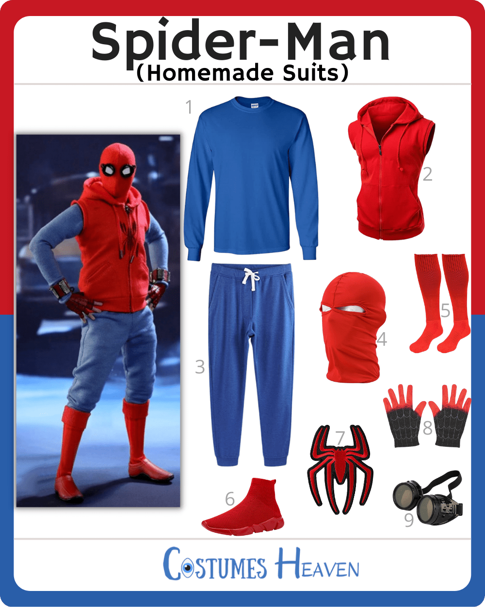 spider man homemade suits