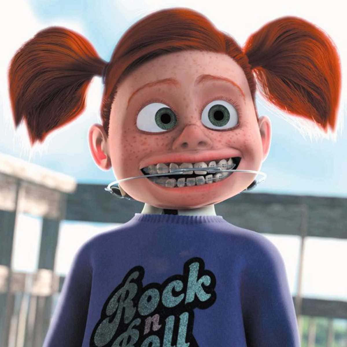 Darla Finding Nemo: The Overexcited Fish Killer with Braces