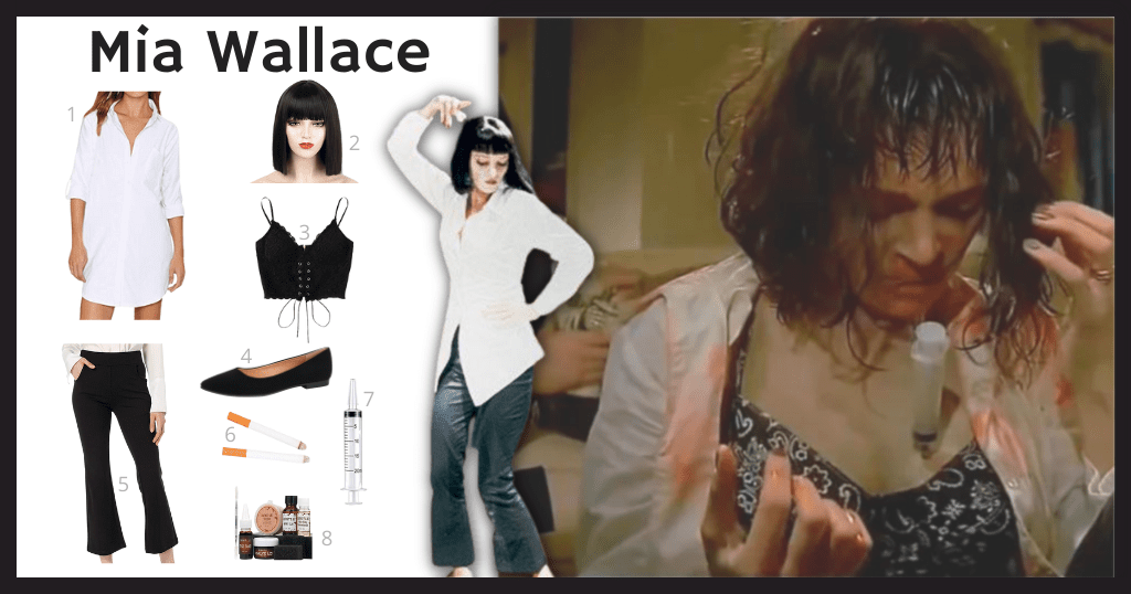 DIY Mia Wallace Costume 2023 | Cosplay And Halloween Ideas