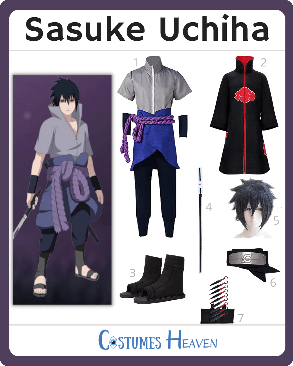 sasuke uchiha cosplay