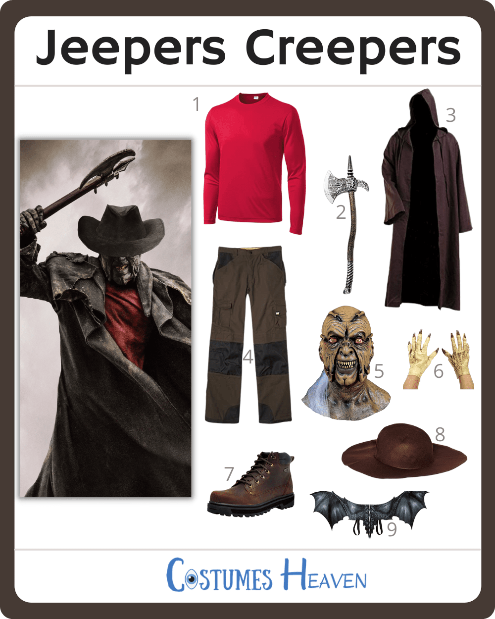 jeepers creepers costume