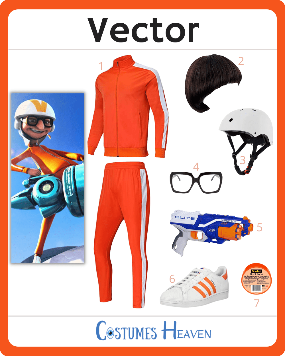 vector costume