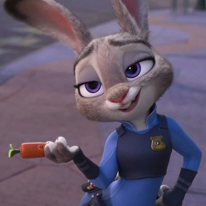 Judy Hopps: Determined and Aspirational Rookie Cop
