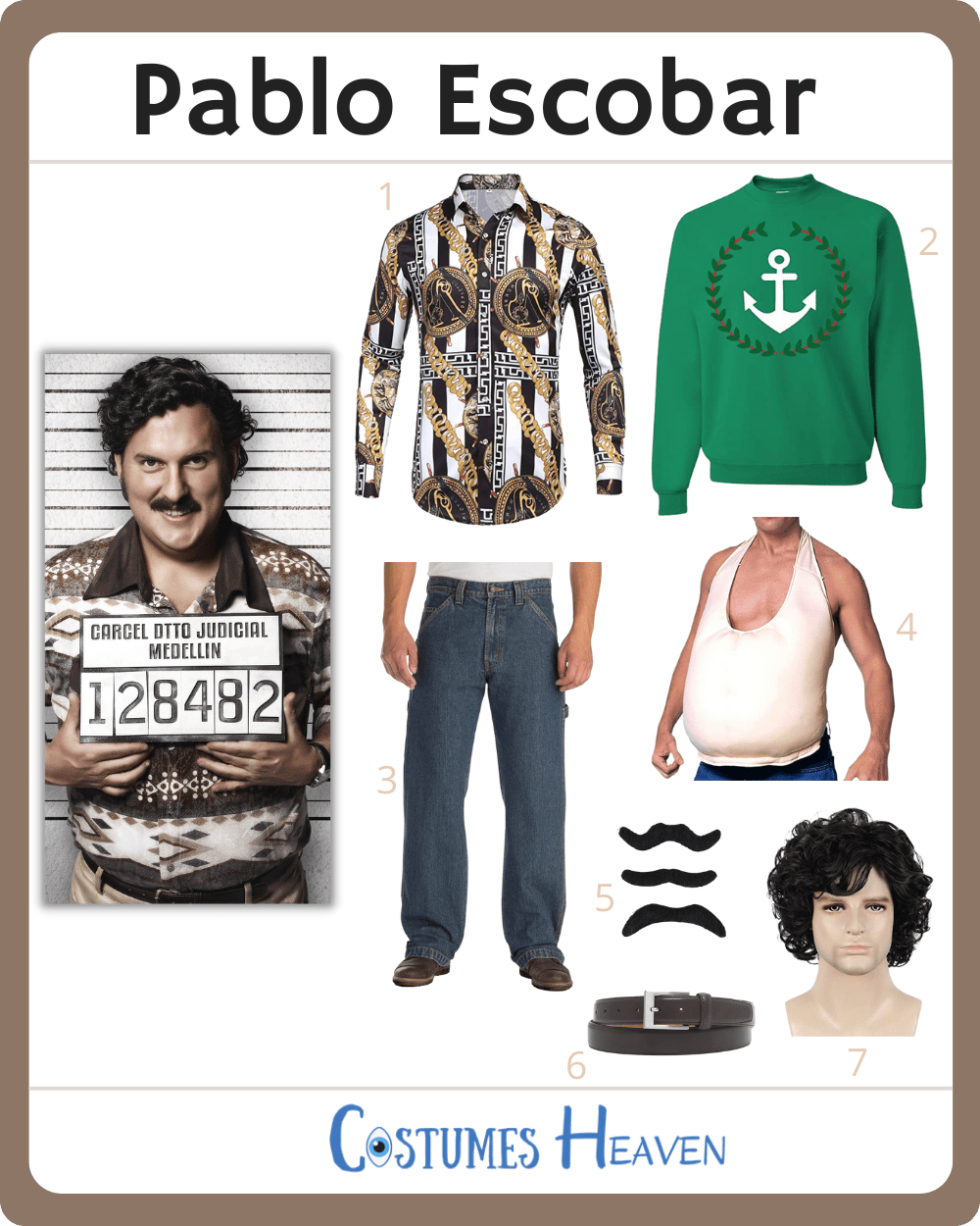 pablo escobar costume