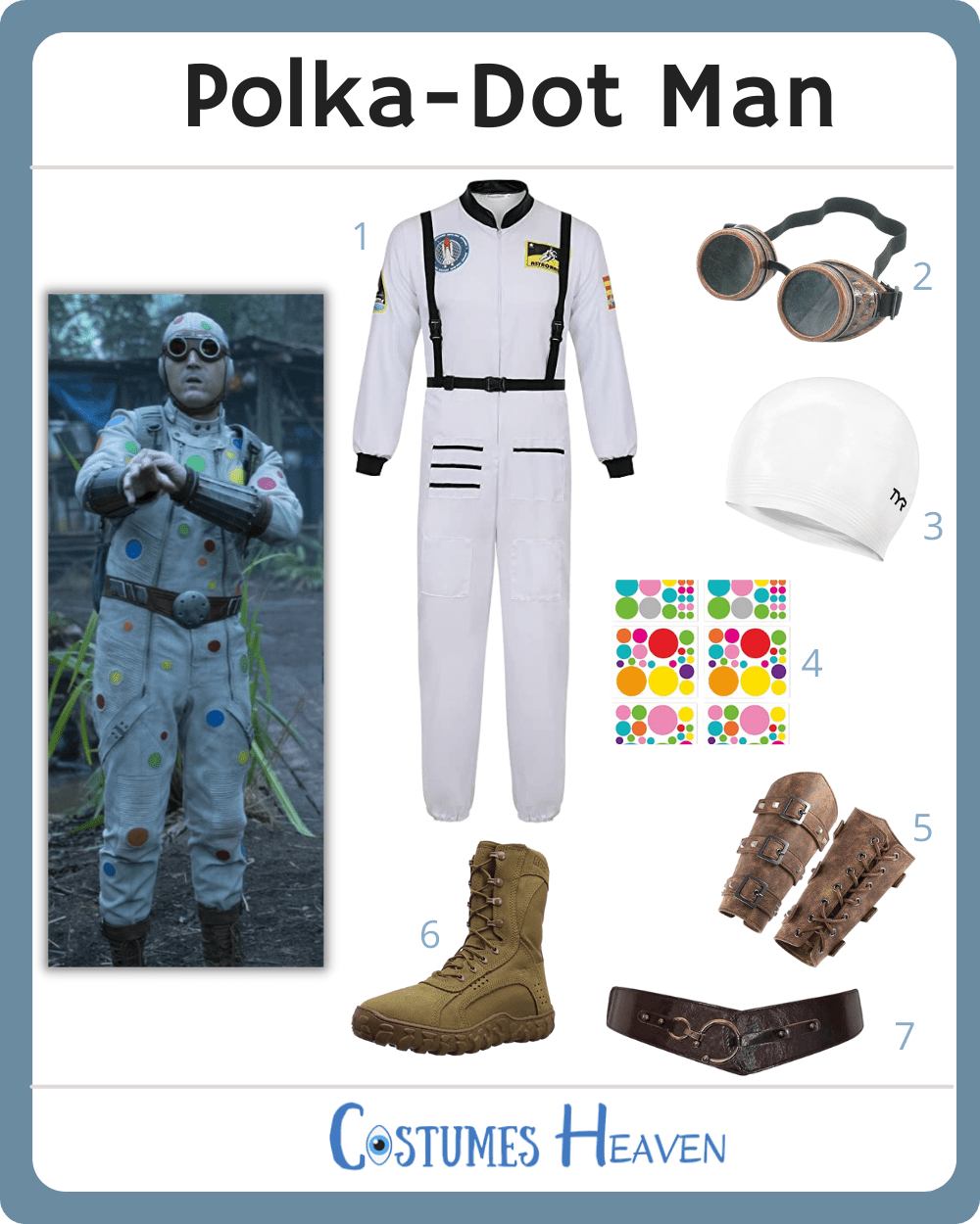 polka-dot man costume