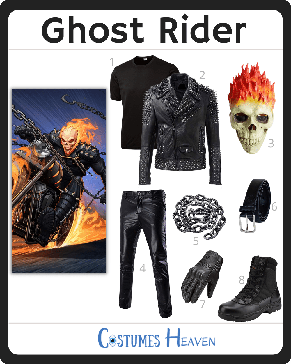 ghost rider costume