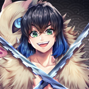 Inosuke: The feminine-looking Demon Slayer