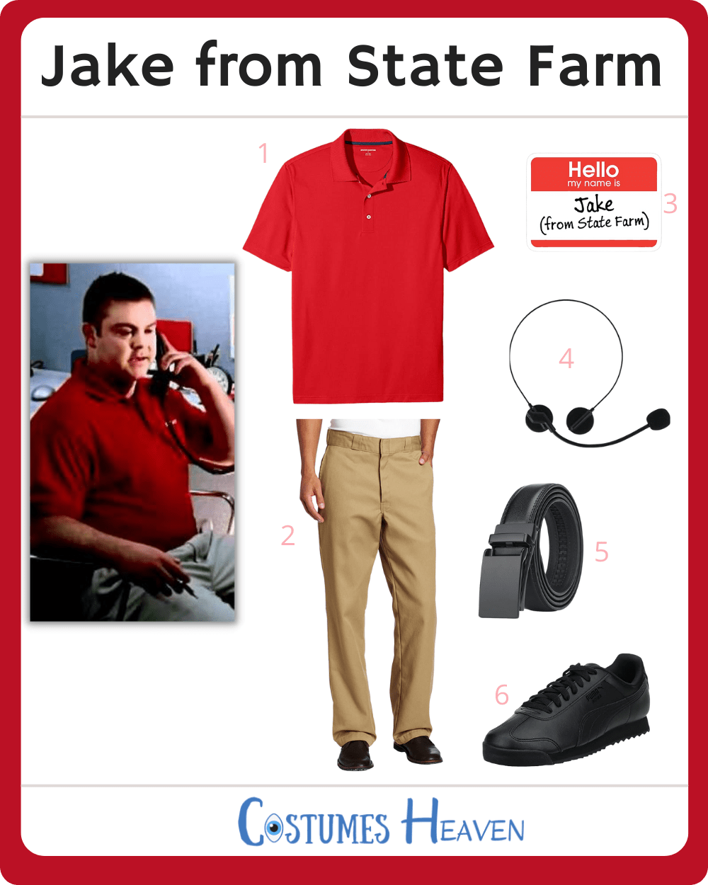 jake from state farm costume