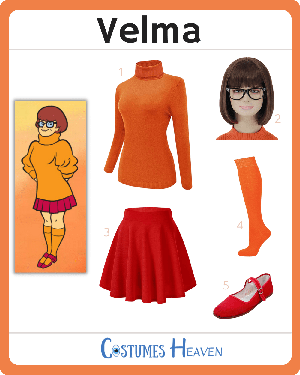 DIY Velma (Scooby-Doo) Costume Ideas [2023] For Cosplay & Halloween