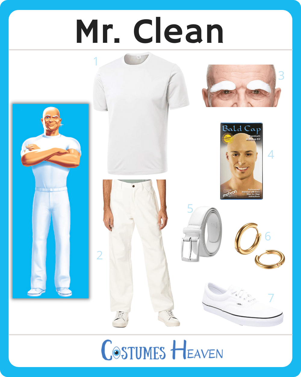 Mr. Clean Halloween costume