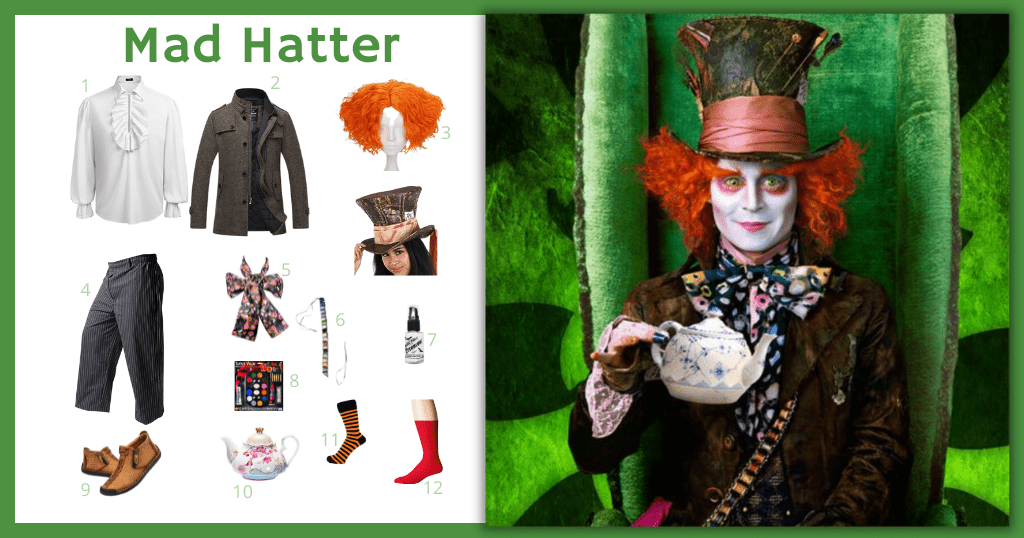 DIY Mad Hatter Costume Ideas [2023] For Cosplay & Halloween
