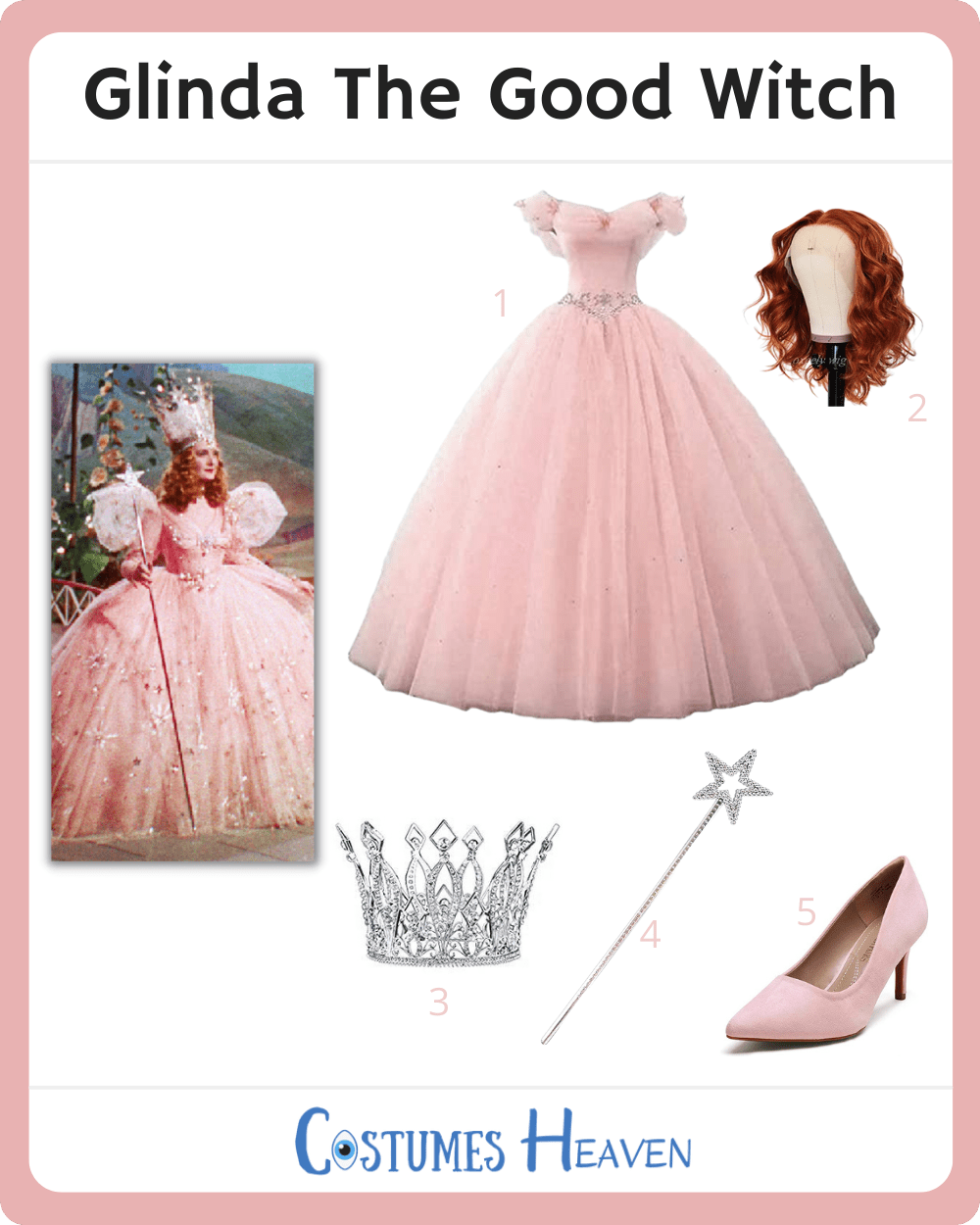 DIY Glinda The Good Witch (The Wizard Of Oz) Costume Ideas [2023] For