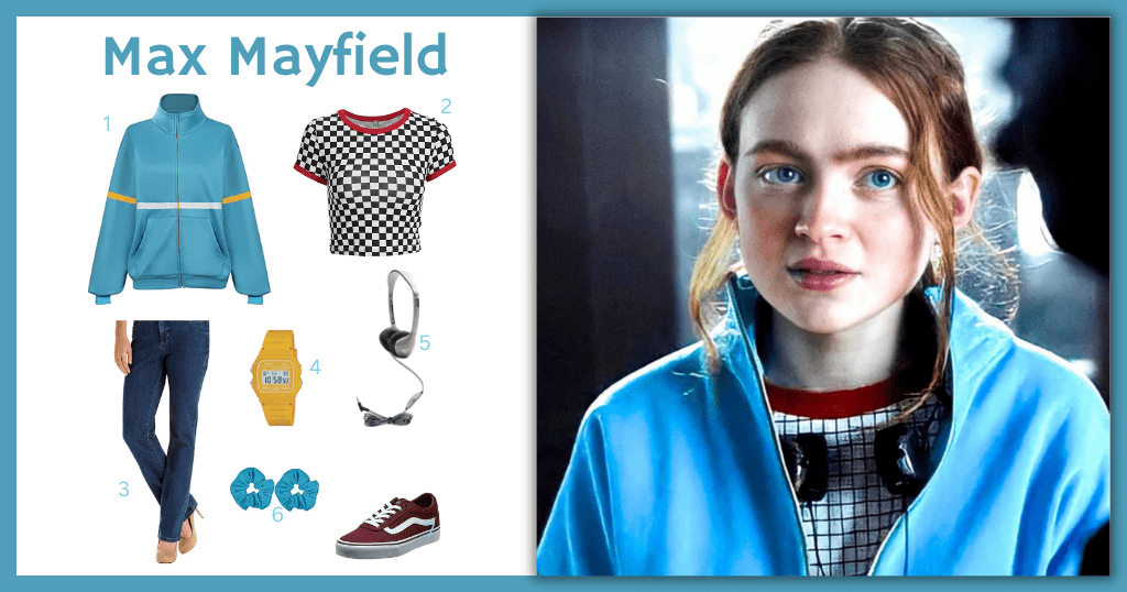 DIY Max Mayfield ( Stranger Things) Outfits Ideas [2023] For Cosplay &  Halloween