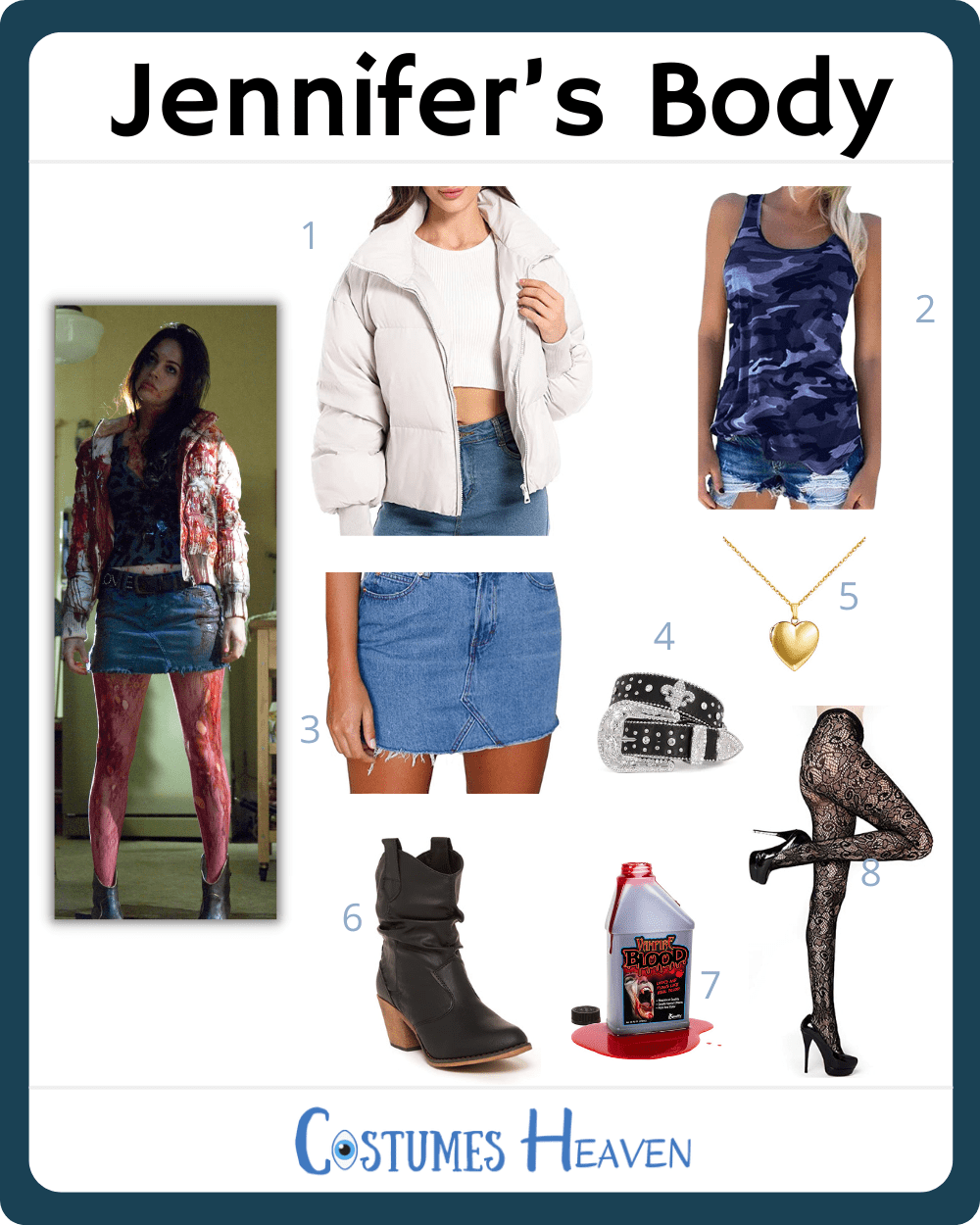 Jennifer’s Body Halloween costume