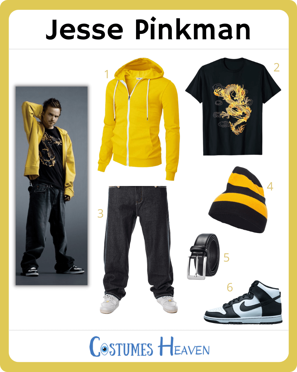 DIY Jesse Pinkman (Breaking Bad) Outfit Ideas [2023] For Cosplay & Halloween