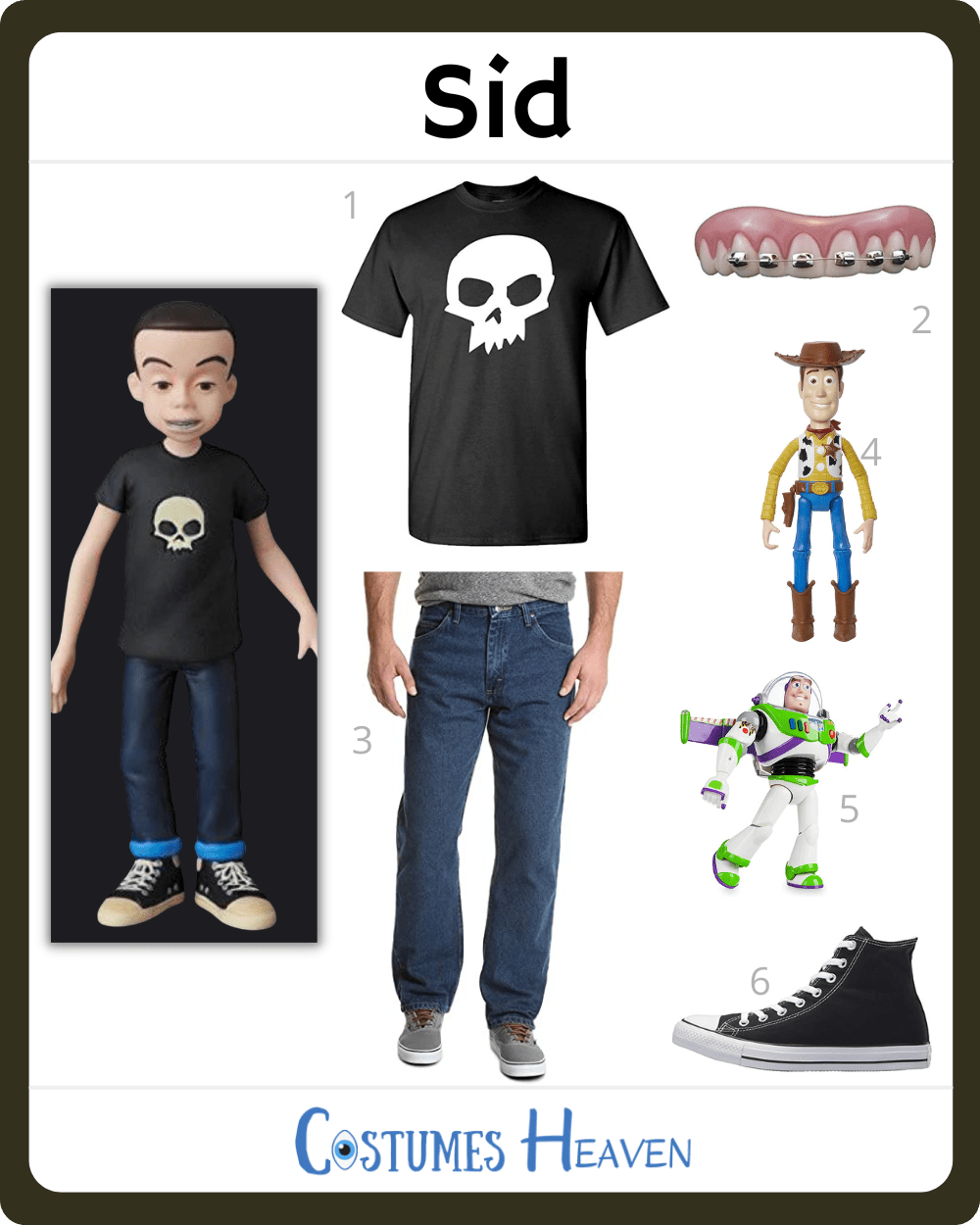 DIY Sid (Toy Story) Costume Ideas [2023] For Cosplay & Halloween