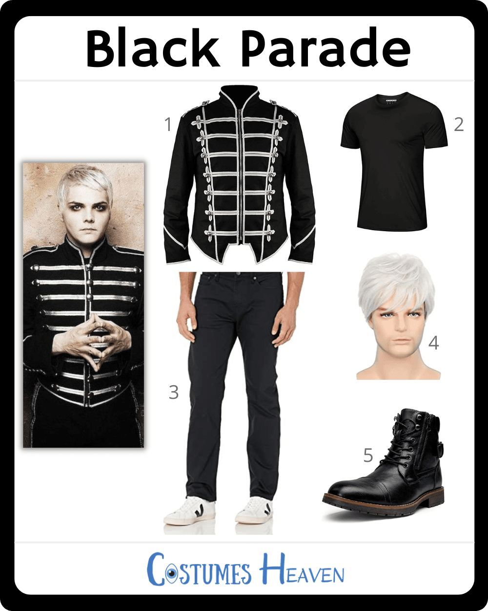 DIY Black Parade Costume Ideas [2023] For Cosplay & Halloween