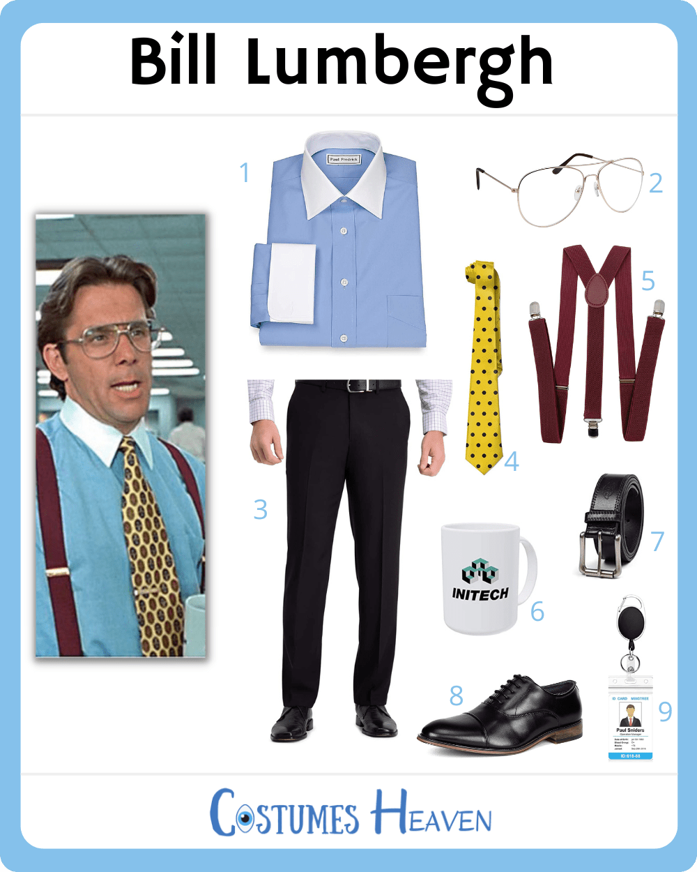 DIY Bill Lumbergh (Office Space) Costume Ideas [2023] For Cosplay &  Halloween