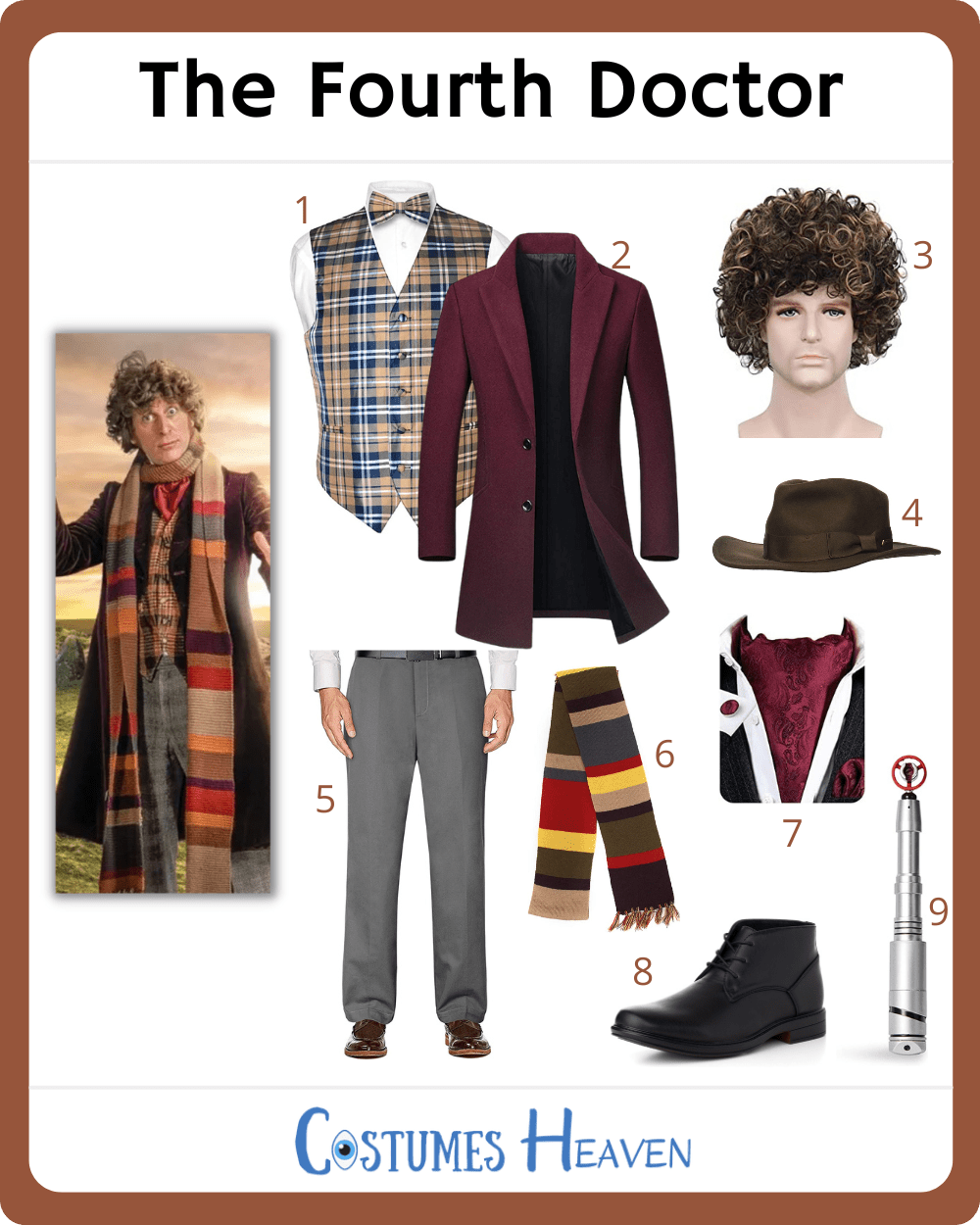 The Fourth Doctor Costume