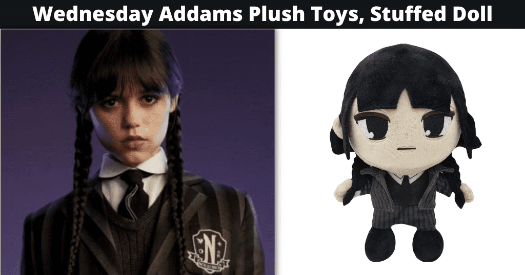 Wednesday Addams Plush Toys, Stuffed Doll