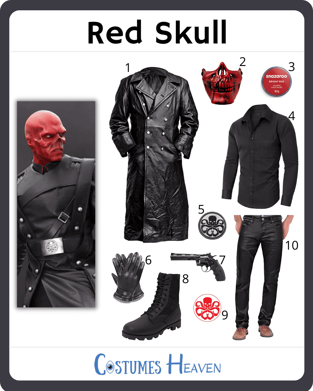 Red Skull Costume