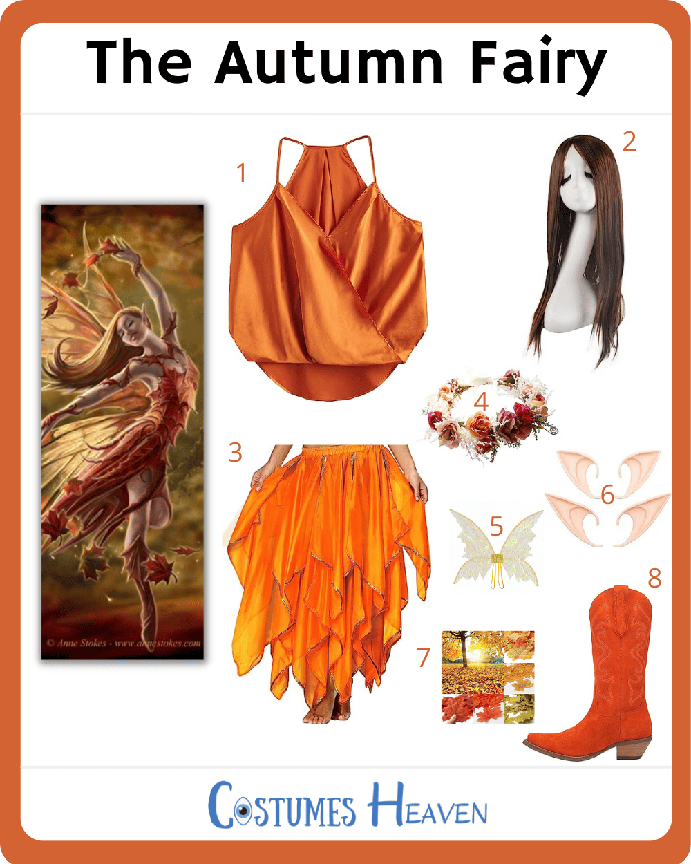 The Autumn Fairy Costume