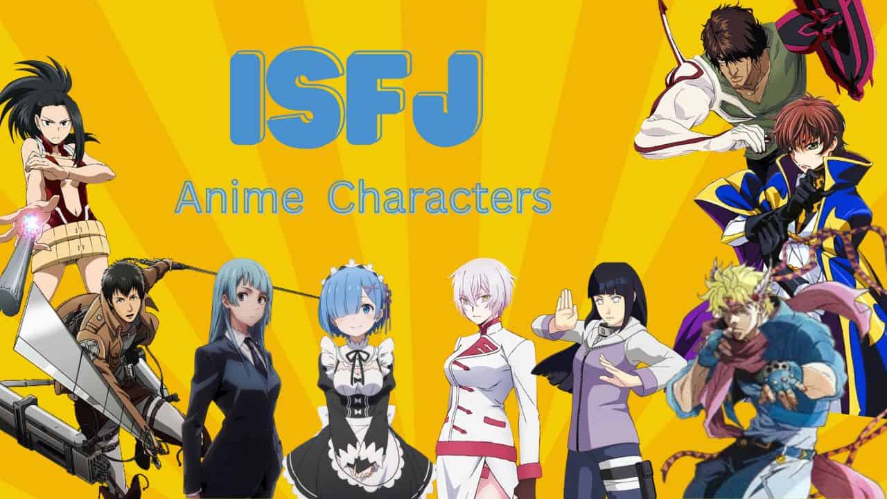 ISTP Anime Characters